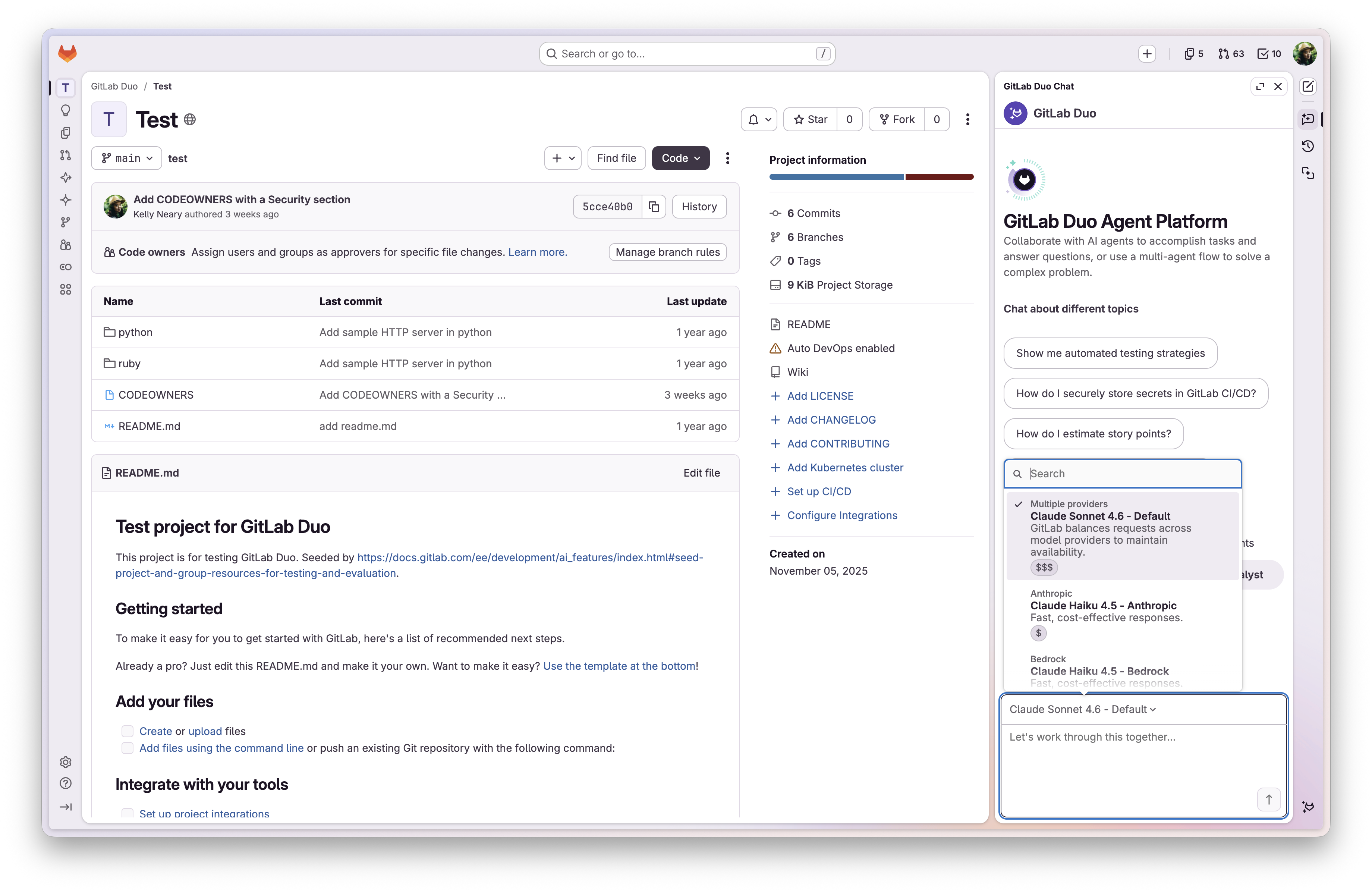 After: feat(model-selection): refine load balanced model text